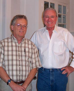 Mike Gerow (L) and Your Webmaster